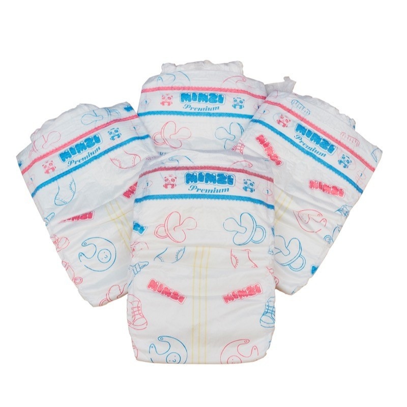 Подгузники Подгузники детские MIMZI S 3-6 кг 84 шт - 3 упаковки, Mimzi