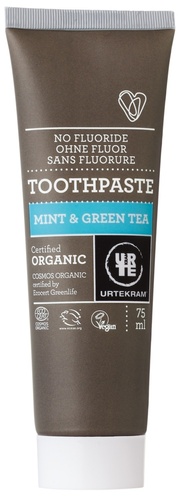 Важливі дрібниці Органічна зубна паста Зелений чай / М'ята, 75 мл, Urtekram