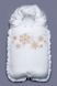Зимние конверты Конверт для новорожденных на выписку зимний Снежинки, белый, Модный карапуз Фото №1