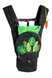 Эргорюкзаки Эргономичный рюкзак с сеточкой для проветривания спинки, черный с зеленым, Модный карапуз Фото №2
