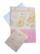 Постелька Сменная постель Comfort 3051-C-016, Мишки со звездами, 3 элемента, розовая, ТМ Твинс Фото №2