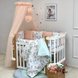 Постільна білизна Комплект постільної білизни в ліжечко Happy night Bamby з метеликами, 6 елементів, Маленька Соня Фото №16