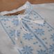Одежда на крестины Рубашка для крещения, голубая, ТМ ГАРМОНІЯ Фото №2