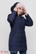 Слингокуртки Зимнее слинго-пальто 3 в 1 для беременных с двумя вставками ABIGAIL, темно-синий, Юла мама Фото №4