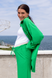 Штани Костюм для вагітних casual 4331711, зелений, To be Фото №2