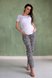 Штани Стильні штани для вагітних, чорно-білі, ТМ Dianora Фото №1