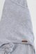 Пелюшки-кокони Євро пелюшка на липучках + шапочка, Wind, 3-6 міс, сірий меланж, ТМ MagBaby Фото №2