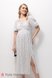 Платья на каждый день Платье для беременных и кормящих мам BRIELLA, молочный с черным горошком, Юла мама Фото №1