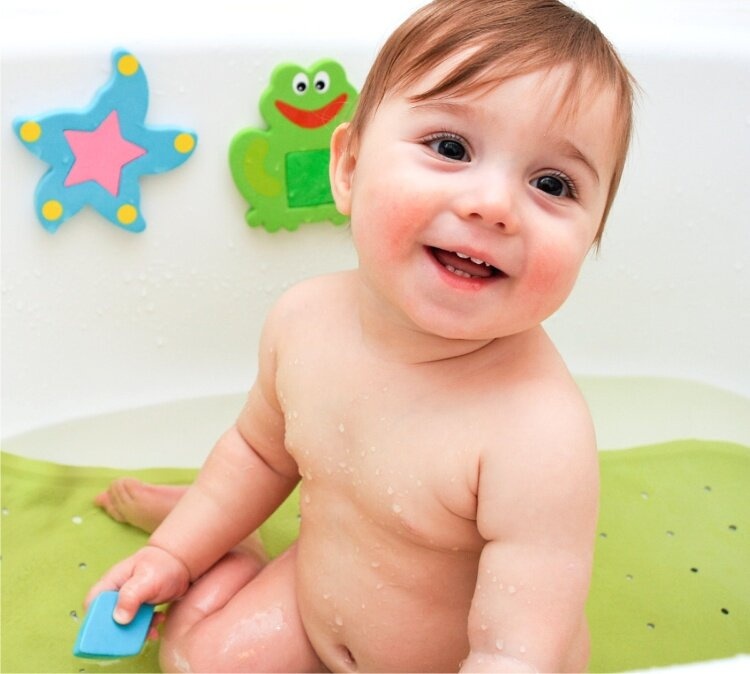 Килимки в ванну Антиковзаючий килимок XL зелений, KINDERENOK