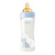Бутылочки Бутылочка для кормления стекляная ORIGINAL TOUCH с латексной соской 0м+ 240 мл, голубая, Chicco Фото №1