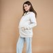 Світшоти, худі Худі з начосом для вагітних зі вставкою для дитини Кунжут, Love & Carry Фото №7