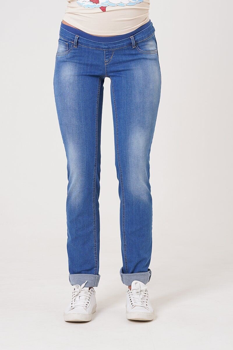 Джинси Брюки джинсовые для беременных, синий варка 2 10008737-11, To be