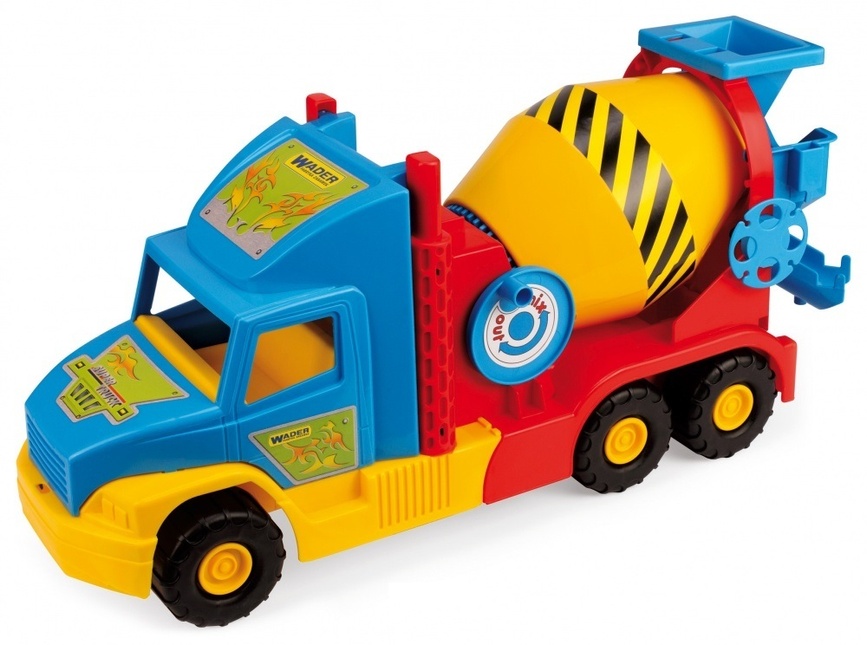 Машинки-іграшки Іграшкова бетономішалка Super Truck, Tigres