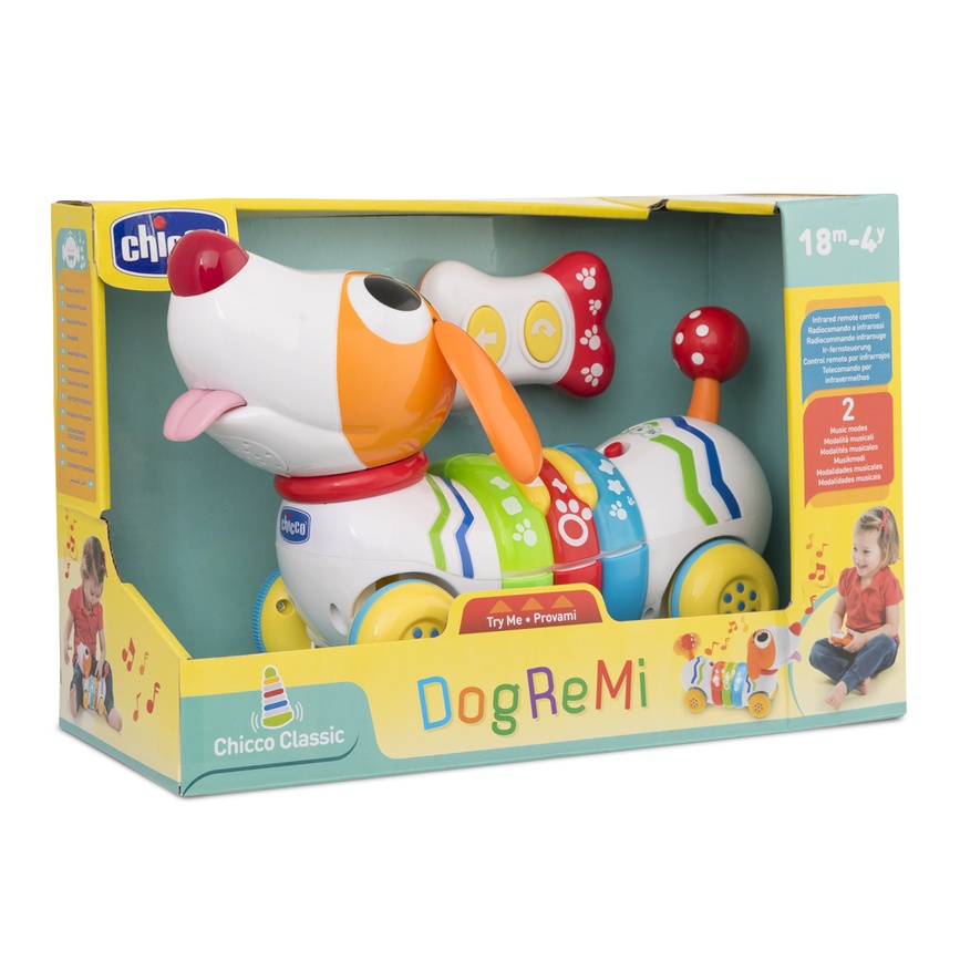 Машинки-игрушки Игрушка на радиоуправлении Chicco "Dog Remi"