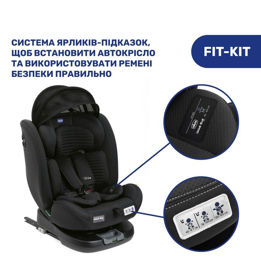 Автокресло Chicco Unico Evo i-Size, группа 0+/1/2/3