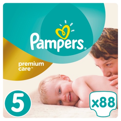 Підгузники Pampers Premium Care Junior 5, 11-25 кг, 88 шт
