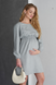 Платья на каждый день Платье для беременных и кормящих мам, серый, To be Фото №4