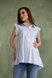 Блузы, рубашки Рубашка для беременных и кормящих мам голубая, ТМ Dianora Фото №1