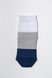 Шкарпетки Шкарпетки дитячі Зірочки, набір 3 шт, білий, синій і сірий, Мамин Дом Фото №4