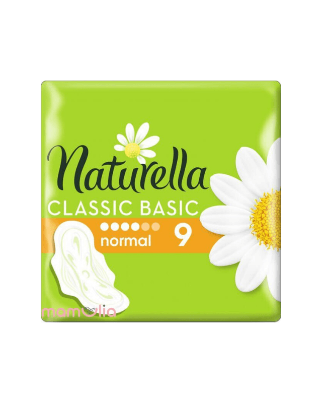 Гігієнічні прокладки Гігієнічні прокладки без індивідуальної упаковки Classic Basic Normal, 9 шт, Naturella