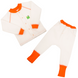 Спортивные костюмы Детский комплект 2в1 одежда ЭКО ПУПС Jersey Style капитон, (кофта, брюки) (молочный), ЭКО ПУПС Фото №1