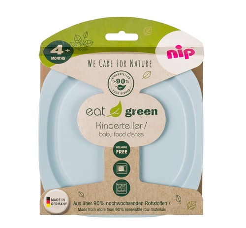 Посуд для дітей Мисочка для годування "Зелена серія" (1 шт), NIP