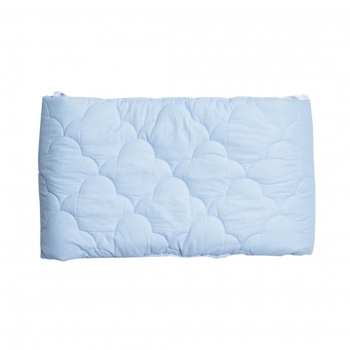 Бортики в кроватку Бампер в детскую кроватку Twins Premium 200 стеганый 2027-P200-04, blue, голубой, Twins