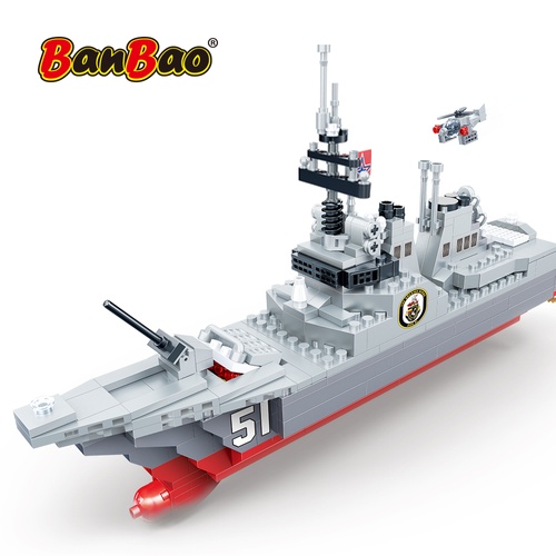 Конструктори Конструктор "Флот" (471 елм.) Есмінець №51 , Banbao