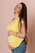 Футболки для вагітних Футболка для вагітних 4076041-65, лимонний, To be Фото №2