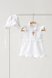 Одежда на крестины Муслиновый набор на крестины для девочки Gabriele, Magbaby Фото №1