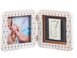 Бебі Арт - пам'ятні подарунки Подвійна рамочка з відбитком Мідно-біла, Baby art Фото №5