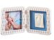 Бебі Арт - пам'ятні подарунки Подвійна рамочка з відбитком Мідно-біла, Baby art Фото №7