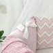 Постільна білизна Комплект дитячої постільної білизни Shine ЗігЗаг в кругле ліжечко, 6 елементів, рржевий, Маленькая Соня Фото №4