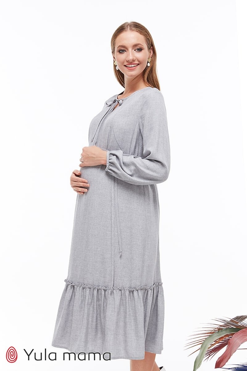 Платье миди для беременных и кормящих MONICE, Юла мама