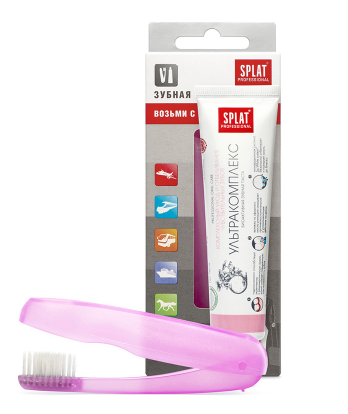 Важливі дрібниці Дорожній набір SPLAT - Ультракомплекс 40 мл + зубна щітка