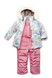 Зимние комбинезоны Полукомбинезон со шлевками зимний для девочки, розовый, Модный карапуз Фото №2