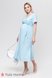 Платья на каждый день Платье для беременных и кормящих мам GRETTA голубое, Юла мама Фото №1