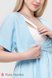 Платья на каждый день Платье для беременных и кормящих мам GRETTA голубое, Юла мама Фото №2