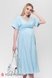 Плаття на кожен день Сукня для вагітних і годуючих мам GRETTA блакитна, Юла мама Фото №3