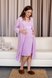 Халати Комплект халат та нічна сорочка для вагітних і годуючих мам 4333041, лавандовий, To be Фото №3