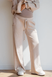 Штани Трикотажний костюм: джемпер та штани палаццо для вагітних, 4420153-4, Бежевий, To be Фото №6