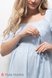 Плаття на кожен день Літня сукня для вагітних та годуючих мам AURORA блакитний, Юла мама Фото №4
