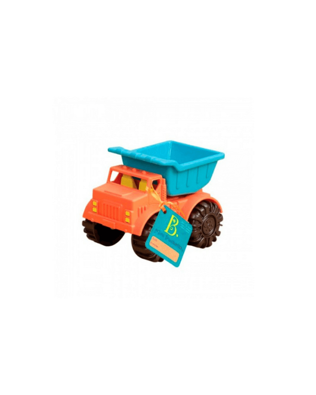 Машинки-іграшки Іграшка для гри з піском Міні-Самоскид (колір папайя-морський), ТМ Battat