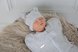 Пелюшки-кокони Євро пелюшка на блискавці + шапочка, Wind, 3-6 міс, сірий меланж ТМ MagBaby Фото №2