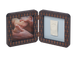 Беби Арт - памятные подарки Двойная рамочка с отпечатком Медно-темно серая, ТМ Baby art Фото №1