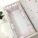 Постелька Комплект детского постельного белья Shine ЗигЗаг, в стандартную кроватку, 6 элементов, розовый, Маленькая Соня Фото №9