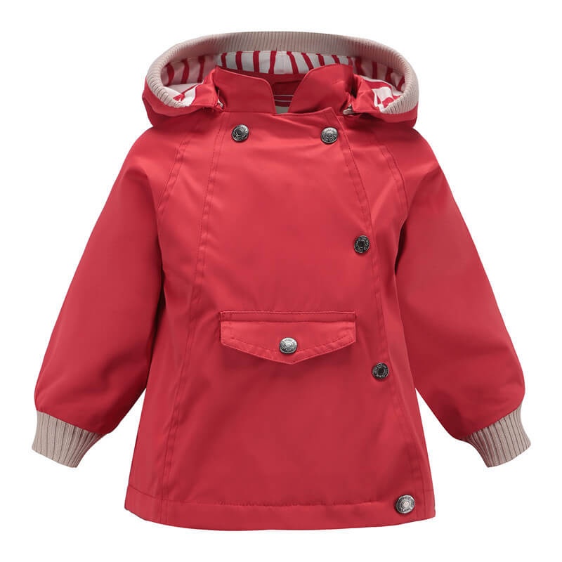 Куртки і пальта Куртка дитяча демісезонна Monochromatic, червоний, Meanbear