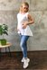 Блузи, сорочки Сорочка для вагітних та годуючих мам біла, ТМ Dianora Фото №2