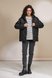 Куртки для вагітних Трендова стьобана куртка для вагітних NOA, чорний, Юла Мама Фото №3