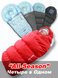 Летние конверты Конверт-трансформер для новорожденных всесезонный 4-в-1 All-Season, красный, ТМ Ontario Linen Фото №1